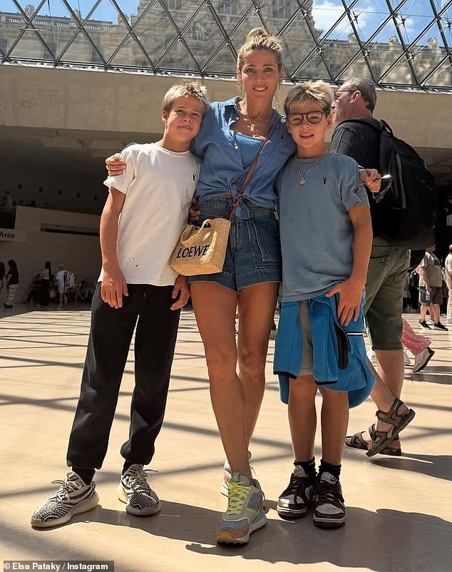 Elsa Pataky Enjoys French Holiday with Children; Chris Hemsworth Absent