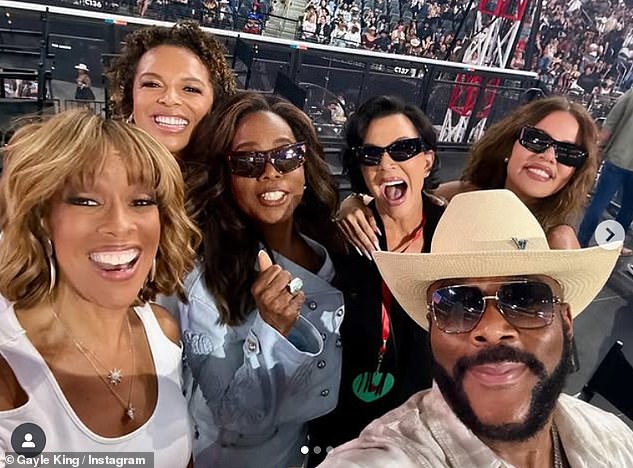 Oprah Winfrey, Gayle King, and Kris Jenner Snap Selfie at Beyoncé’s Final ‘Cowboy Carter’ Concert