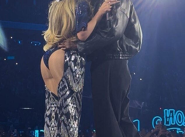 "Beyoncé and Jay-Z Share Onstage Kiss During Surprise Performance at Final Cowboy Carter Show in Las Vegas"