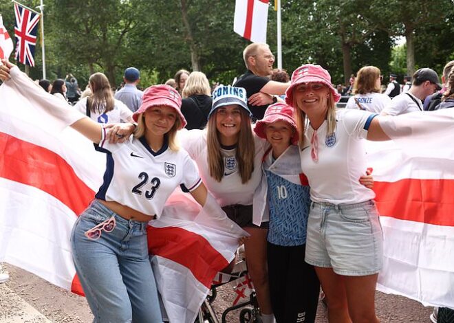 Lionesses’ Euros Triumph: Open-Top Bus Victory Parade Draws Thousands in London – Live Updates