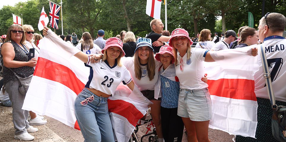 Lionesses’ Euros Triumph: Open-Top Bus Victory Parade Draws Thousands in London – Live Updates