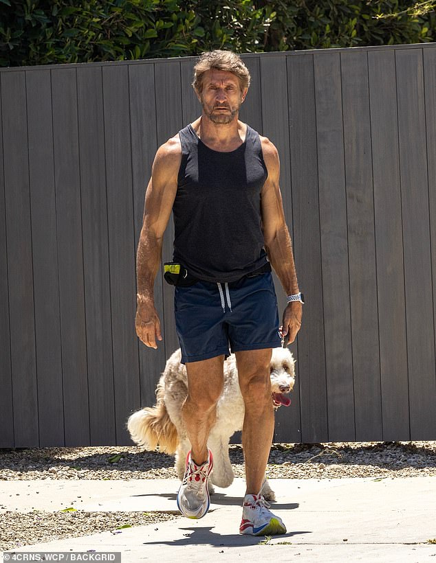 Title: Jonathan LaPaglia Appears Downcast During Family Outing in Los Angeles Following Australian Survivor Email Dismissal