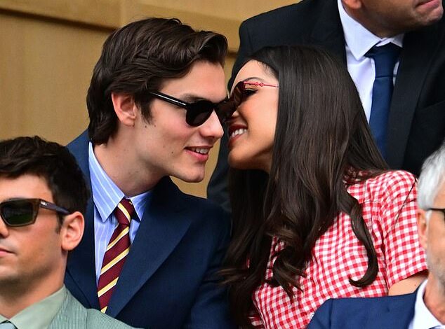 Olivia Rodrigo and Louis Partridge Flaunt PDA During Rare Public Outing at Wimbledon Day Three