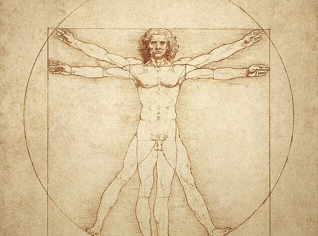 Da Vinci’s Vitruvian Man Geometric Secret Cracked After 500 Years by Dentist
