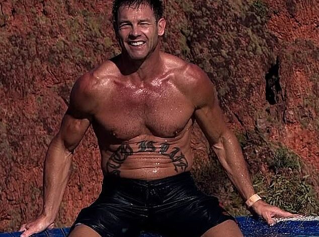 "Ben Cousins, 47: Athletic Physique Clashes with Unhealthy Diet in Viral Video"