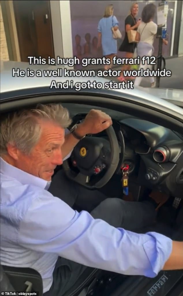 Hugh Grant Lets Excited Passerby Start His £925k Ferrari in Mayfair as Fans Praise ‘Jolly Old Fella’ for Heartwarming Gesture