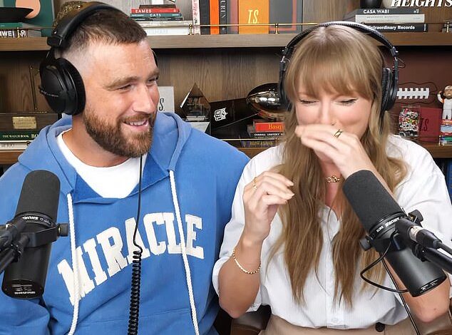 Taylor Swift Tears Up Discussing Reclaiming Her Masters on Travis Kelce’s Podcast