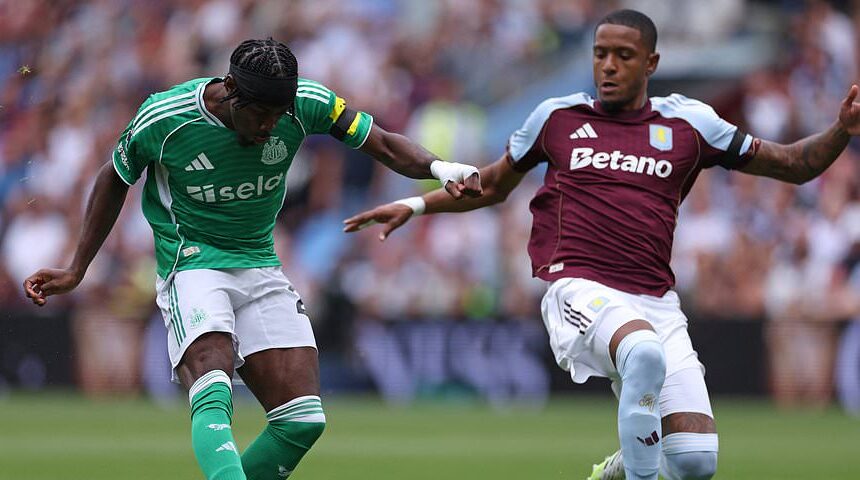 Aston Villa vs Newcastle: Premier League Stalemate as Both Sides Struggle to Create Chances with Isak Leading Magpies’ Attack