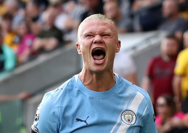 Haaland and Debutant Strike Twice Early as Man City Dominate Wolves in Premier League Clash