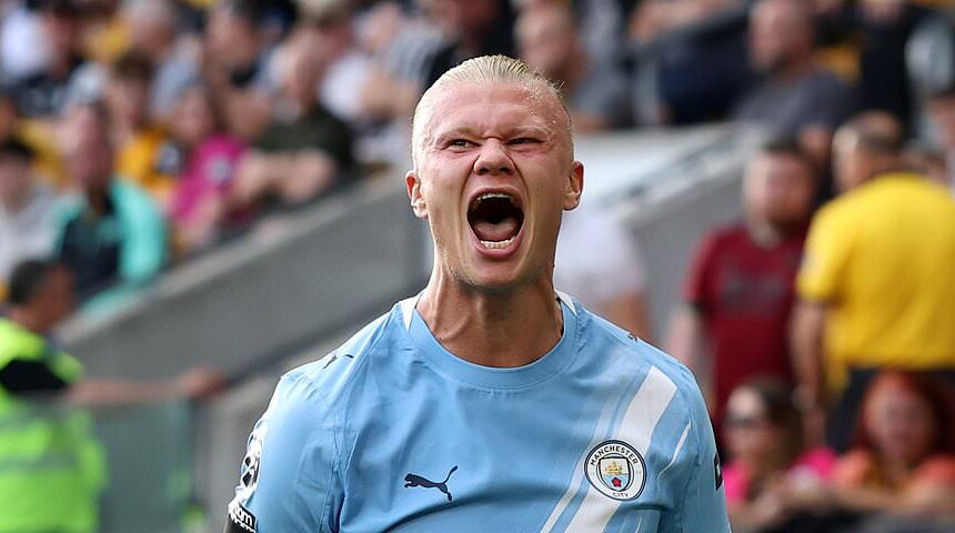 Haaland and Debutant Strike Twice Early as Man City Dominate Wolves in Premier League Clash