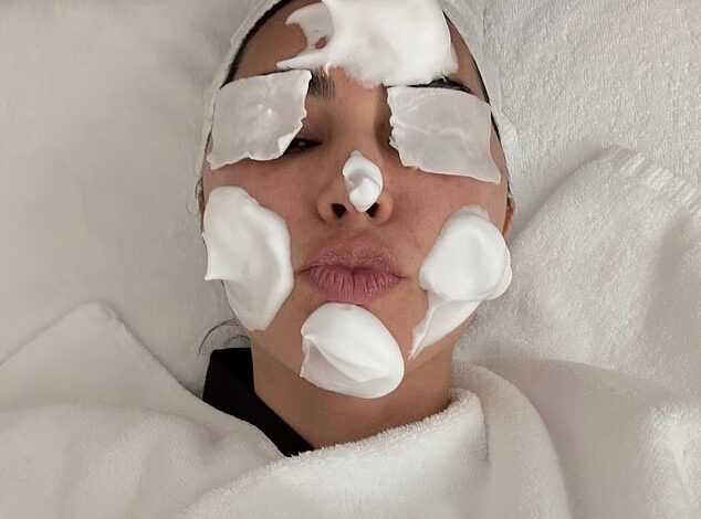 Kim Kardashian Sparks Fan Reactions with Unconventional Korean Beauty Procedures: Injections and Eyebrow Tape