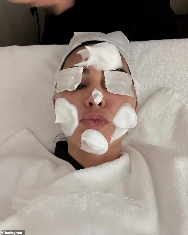 Kim Kardashian Sparks Fan Reactions with Unconventional Korean Beauty Procedures: Injections and Eyebrow Tape