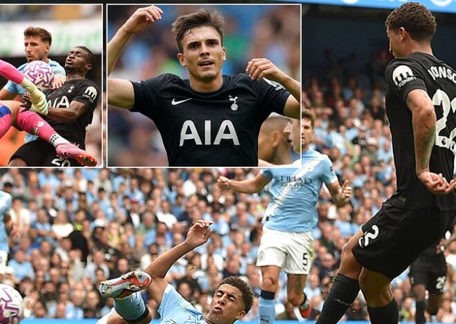 VAR Drama and Guardiola’s Tactics Backfire as Tottenham Stun Manchester City in Premier League