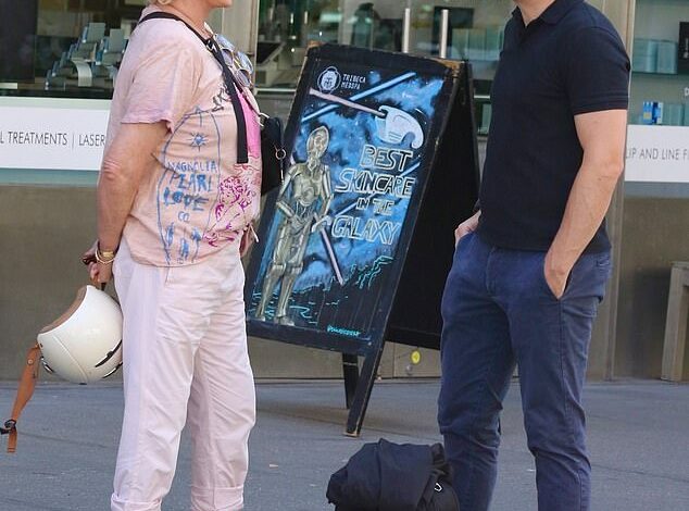 Deborra-Lee Furness Smiles with Companion in New York Following Split from Hugh Jackman