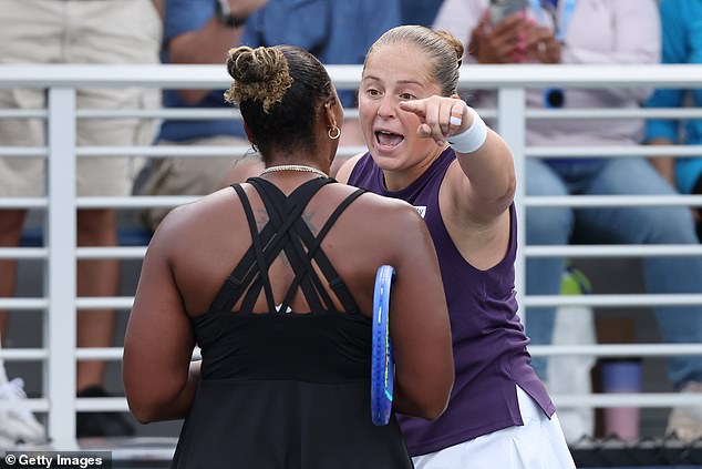 Ostapenko’s Fiery Outburst After US Open Defeat as Townsend Addresses On-Court Exchange