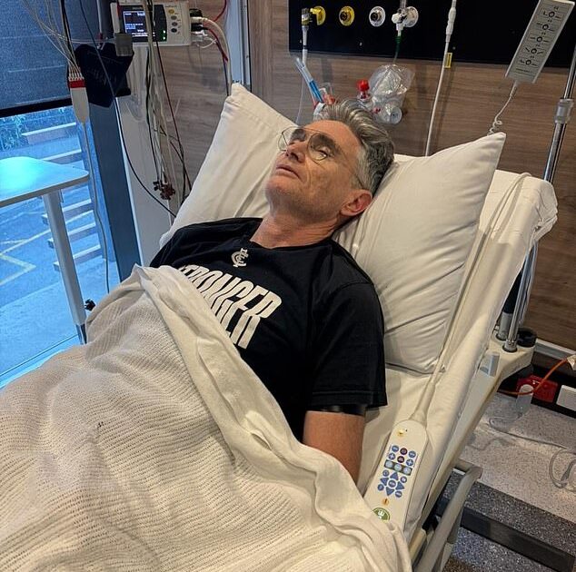 Dave Hughes in Intensive Care Following AFL Legends Match Injury, Late-Night Partying