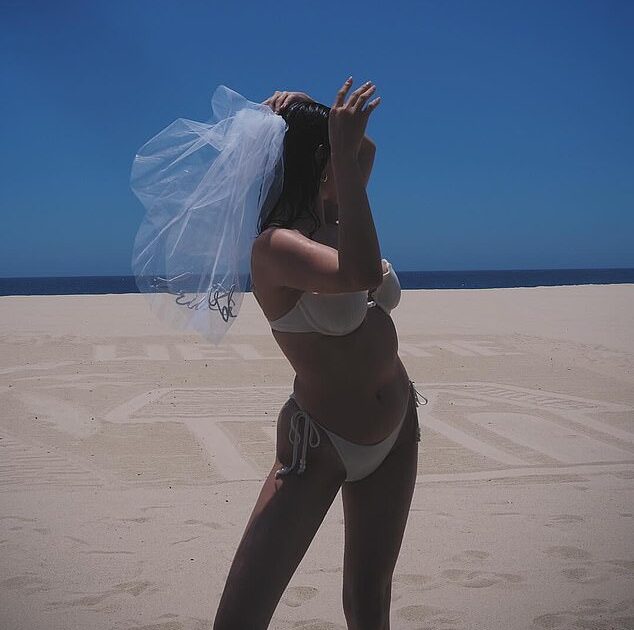 Selena Gomez Shares Intimate Cabo Bachelorette Photos in White Bikini and Bridal Veil