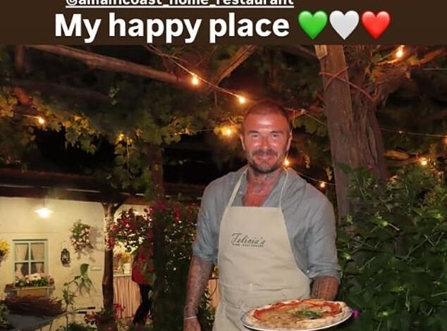Title: "David Beckham Shares Italian Summer Family Photos Featuring Son’s Cooking as Budding Chef Refuses to Heal Rift"