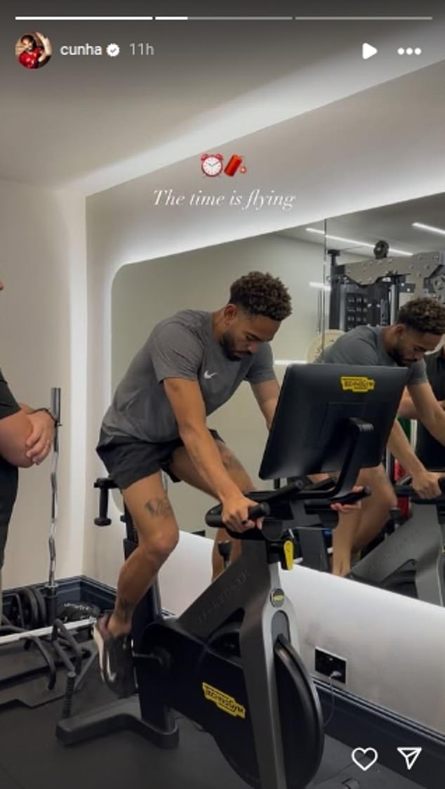 Matheus Cunha Shares Cryptic Fitness Update Following Hamstring Injury in Burnley Victory