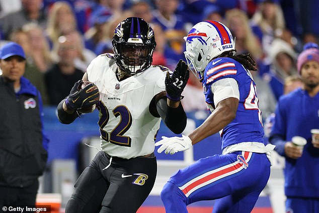 Derrick Henry Electrifies NFL Fans with Blistering Ravens Performance Against Bills