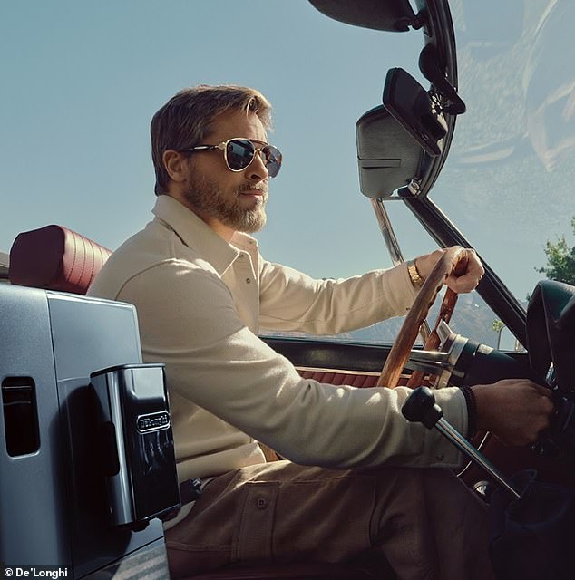 Brad Pitt, 61, Showcases Fluffy Beard and Acknowledges Girlfriend Ines de Ramon, 32, in New Commercial