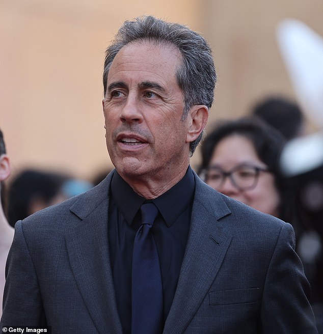 Revised Title:
"Jerry Seinfeld Compares Pro-Palestine Movement to Ku Klux Klan"  
Key Adjustments:  

Corrected "Klu Klux Klan" to "Ku Klux Klan."  
Changed "Free Palestine" to "Pro-Palestine" for clarity and common usage.  
Maintained title case and neutral phrasing.
