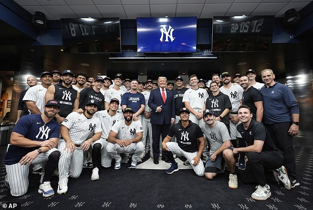 Trump Defies Critics, Meets Yankees Players Following Assassination Attempt on Ally Charlie Kirk