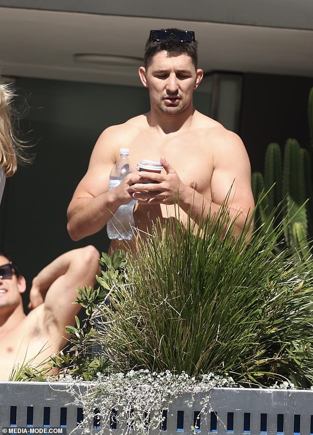 Victor Radley Spotted Shirtless at Sydney Beach Café Ahead of Drug Supply Case Hearing