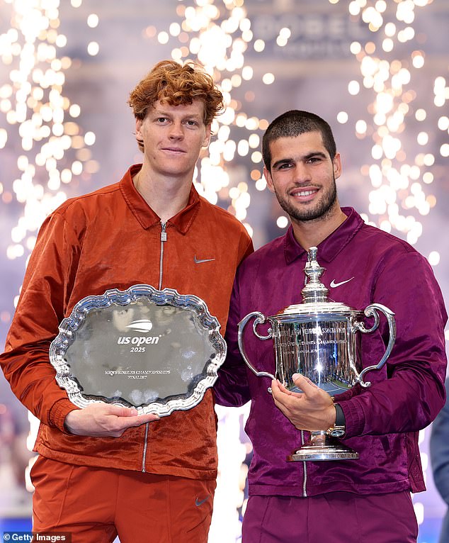 Courtside Romance: Top-Ranked Tennis Rivals Alcaraz and Sinner Linked to Same Swimsuit Model