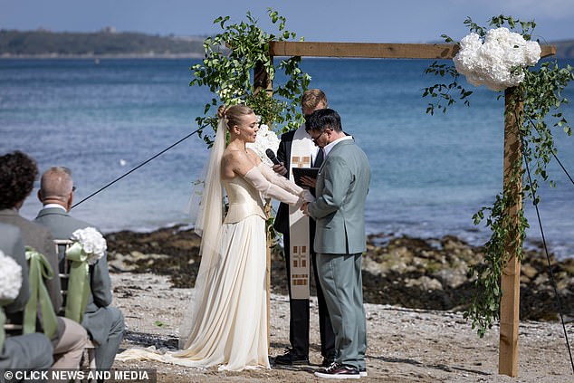 Becky Hill Marries Charlie Gardner on Cornwall Beach with Ella Eyre and Gareth Gates Among Guests After Four-Year Engagement