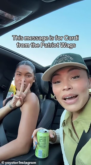 Cardi B Joins Patriots WAGs’ Tailgate After Revealing Pregnancy with Bills’ Stefon Diggs