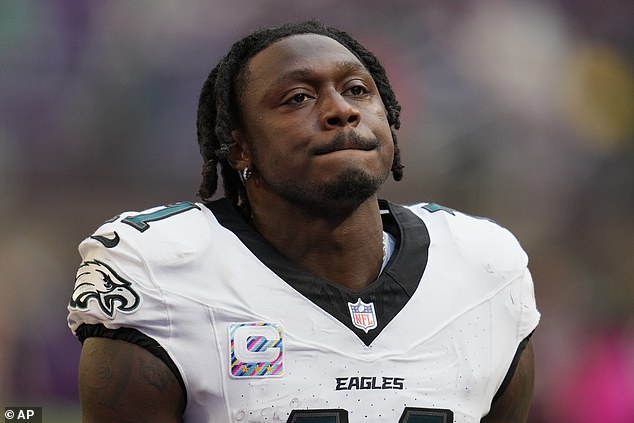 Eagles Lose AJ Brown to Injury Ahead of Pivotal Giants Showdown